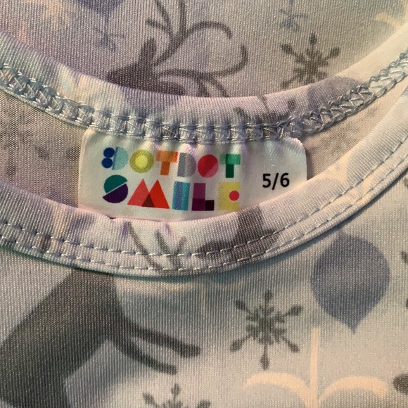 DotDotSmile maxi dress, EUC, girls sz 5/6 - Picture 3 of 5